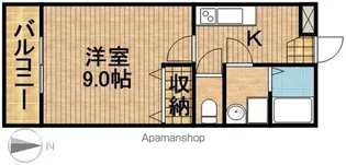 グランコートSS【1階】の間取り