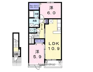 リバティ 11【2階】の間取り