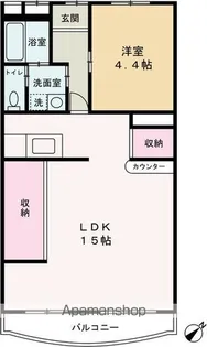 宮前平サン・ヒル【1階】の間取り