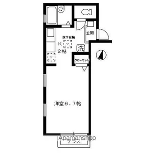 ちきゅうハウス【1階】の間取り