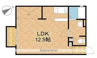 エビ家【102号室】の間取り