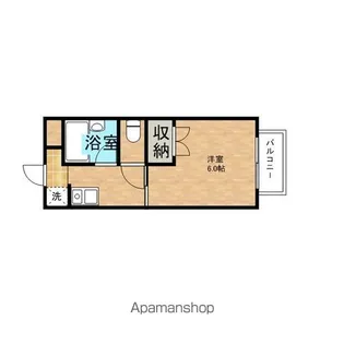 プロヴァンス【A201号室】の間取り
