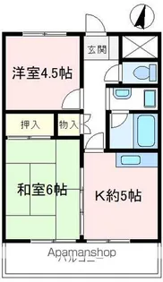 イッセイ壱番館【2階】の間取り