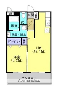 アルカディア【2階】の間取り