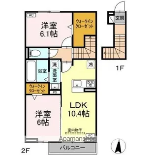 ASTRE【2階】の間取り