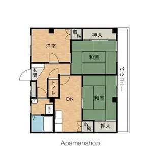 エストレラ・ボアール7【601号室】の間取り