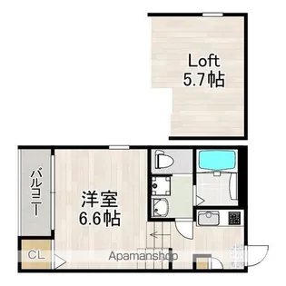 ハーモニーテラス上石川町Ⅵ【1階】の間取り