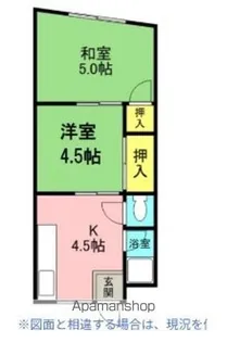 鶴見マンション【3階】の間取り