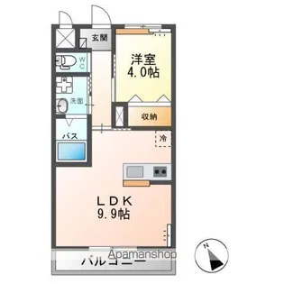 エンプレスⅠ【2階】の間取り