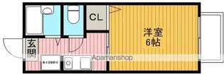 ゆかりハイツ【1階】の間取り