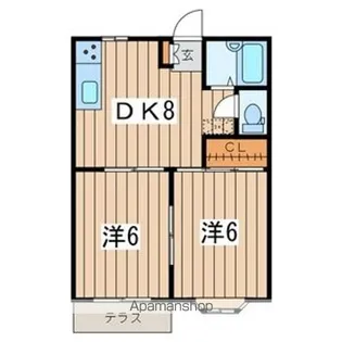 エトワールM【1階】の間取り