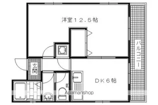 ブレイズ村本【1階】の間取り