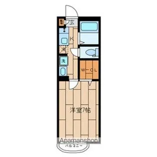 グランドール【206号室号室】の間取り