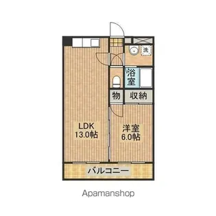 エラン宮崎Ⅱ番館【4階】の間取り