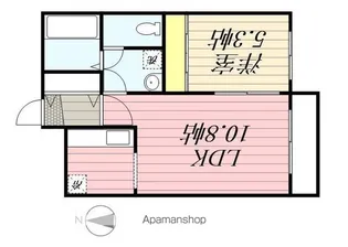 エムズ911【3階】の間取り
