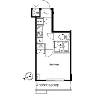 ルーブル東武練馬【2階】の間取り