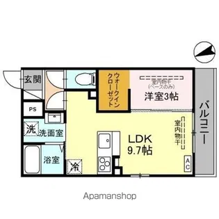 REGU【2階】の間取り