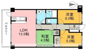 パル・グランディ【2階】の間取り