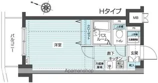 フェニックス横濱井土ヶ谷【6階】の間取り