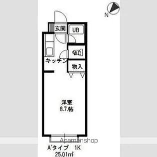 ル・ノール白石駅前Ⅰ【405号室】の間取り