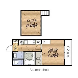 クラッセ藤が丘【2階】の間取り