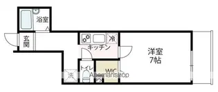 クレセールL.I【305号室号室】の間取り