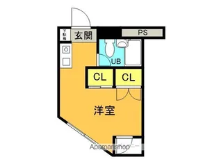 パークハイムイトー【3階】の間取り