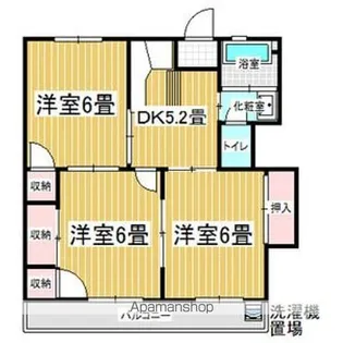 今枝マンション【1階】の間取り