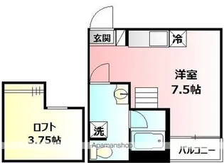 メゾンボヌール【2階】の間取り