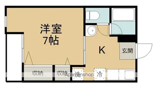 エルドラド国見A棟【202号室】の間取り