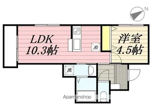 樫の杜【2階】の間取り