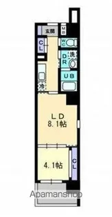 リンヒナーノH【5階】の間取り
