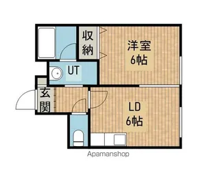 ホープハウス【205号室】の間取り