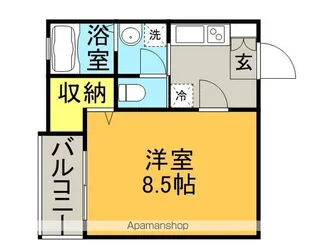 リブレアエムアールⅡ【2階】の間取り