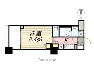 パークキューブ亀戸【11階】の間取り