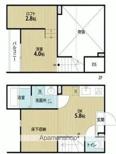 IO【2階】の間取り