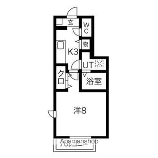 MIKOTO XII【1階】の間取り