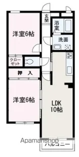 30THスクエア【103号室】の間取り