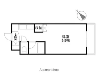 カルテットKOBORI C棟【3階】の間取り
