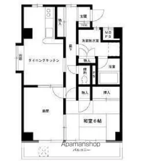 ツインヒルズ【3階】の間取り