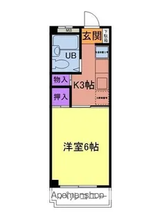 プレアール南小倉【2階】の間取り