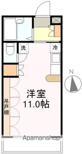 ロイヤルハイツ東八【3階】の間取り