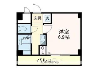 S−FORT舞浜【6階】の間取り