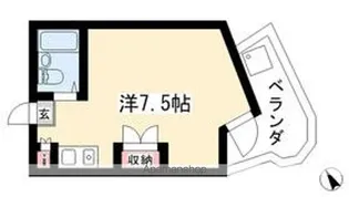 フォンティーヌ藤ヶ丘WEST【2階】の間取り