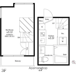スエルテ小竹【2階】の間取り