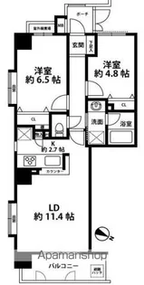 アーバンクリスタル九段下【9階】の間取り