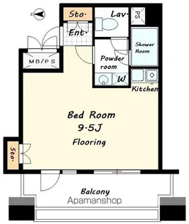 ルネ新宿御苑タワー【11階】の間取り