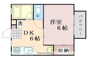 フローレンス2番館【2階】の間取り