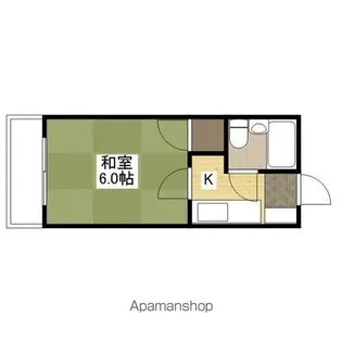 橋本マンション【302号室】の間取り