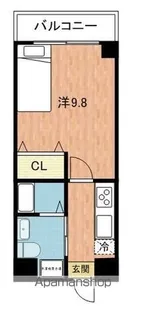 アートプラザ枚方【4階】の間取り
